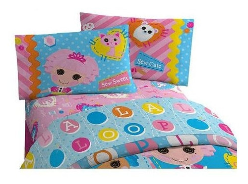 Sábanas Y Fundas - Lalaloopsy 4 Piece Full Sheet Set