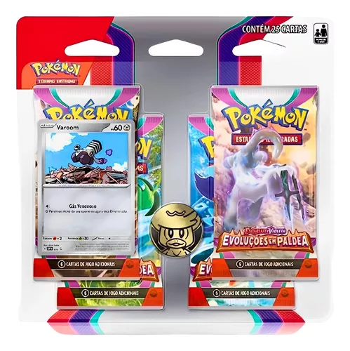 Pokémon Deck Batalha de Liga Palkia V-ASTRO COPAG 32794 - Deck de