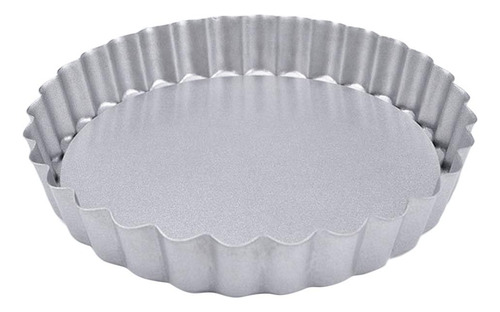 Antiadherente Estriado Flan De Lata Pastel De Quiche Bandeja