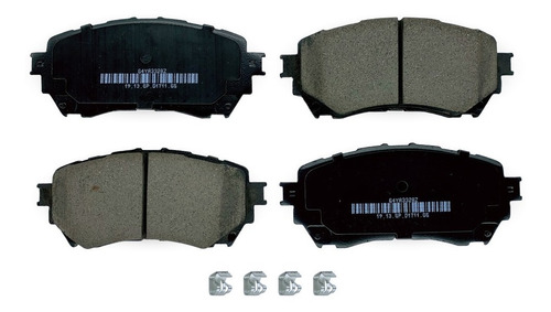 Kit Balatas Del Y Tras Cerámicas Mazda 6 2014 - 2021