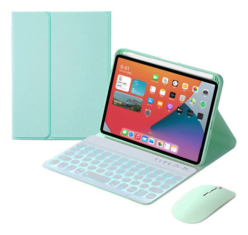 Funda Con Teclado Retroiluminada Con Ratón Para iPad Mini 6