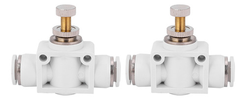 2 Pcs Válvula De Control De Velocidad De Aire