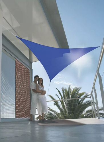 Toldo Triangular En Ángulo Recto 4x4x4 Metros