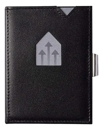 Exentri Cartera Triple Para Hombre, Negro, Talla Unica