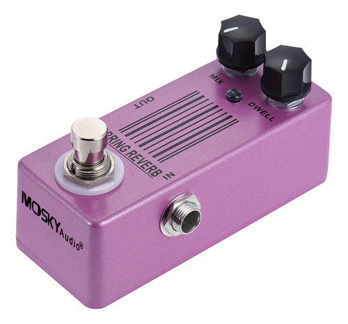 Pedal De Efectos True Bypass Spring Single Mini Mp-51