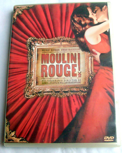 Moulin Rouge ! Nicole Kidman Ewan Mcgregor * Musical Dvd Ex