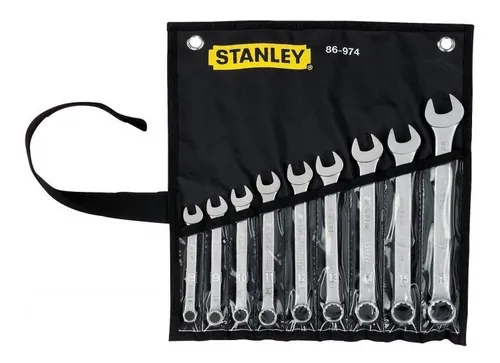 Juego De Llaves Combinadas De 8-17mm 9pz Stanley 86-974