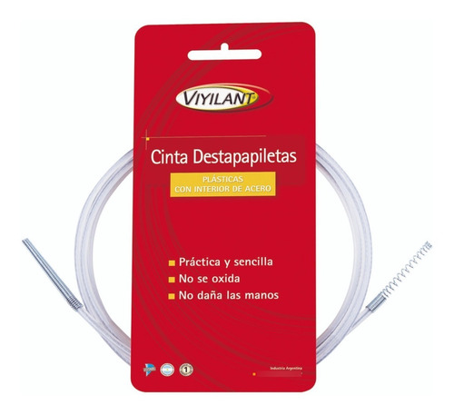 Imagen 6 de 8 de Destapa Piletas Int De Acero Ø 5 Mm X 8 Mts+destapa Liquido