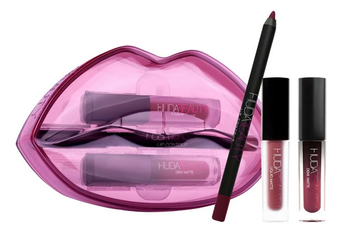 Set Labial Mate + Labial Gloss + Delin - g a $14513