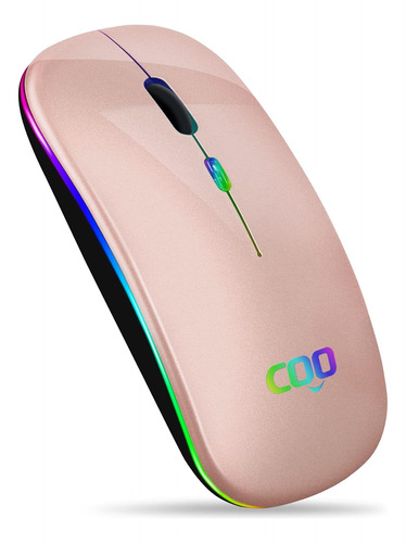 Mouse Coo Inalambrico/oro Rosa