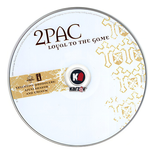 2pac Loyal To The Game Disco Cd