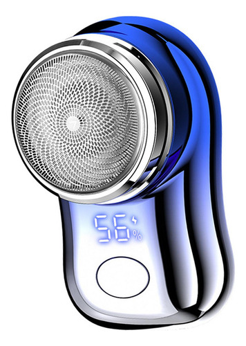 Hx 3 Mini Barbeadores Masculinos, Tamanho Azul Gradiente