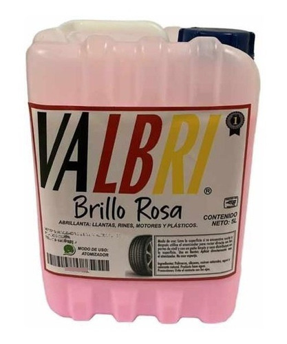 Abrillantador De Llantas Valbri Brillo Rosa 5 L Armor All