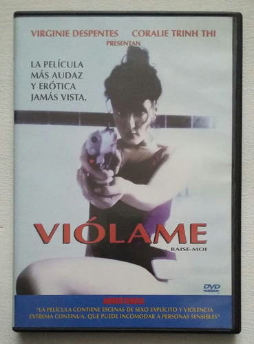 Dvd Violame Virgine Despentes