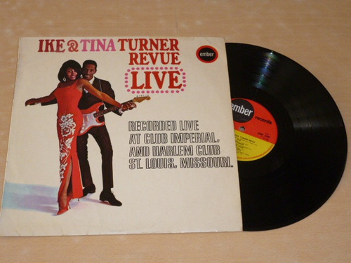 Ike  Tina Turner Revue Live Vinilo Ingls Primera Edi Jcd055