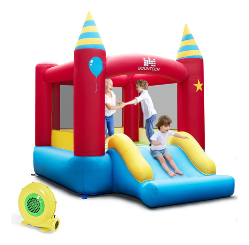 Bountech Casa Inflable Para Rebotar, Casa Inflable Para Nino