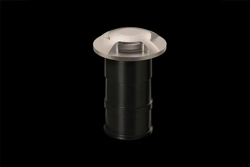 Imagen 3 de 3 de Embutido De Piso De Aluminio Con Led 3w A 220v - 1 Efecto