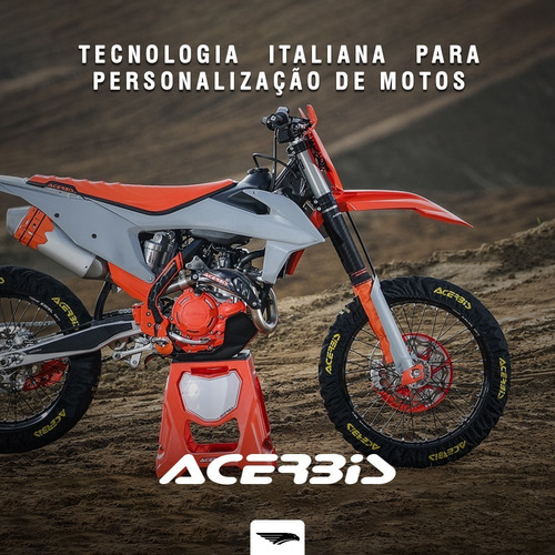 Imagem 2 de 3 de Pára Barro Protetor Amortecedor Traseiro Ktm Sx-f 250 A 505