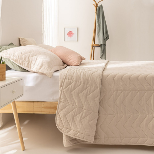 Cubrecama Quilt 2 Plazas Arredo Extra Suave Colores