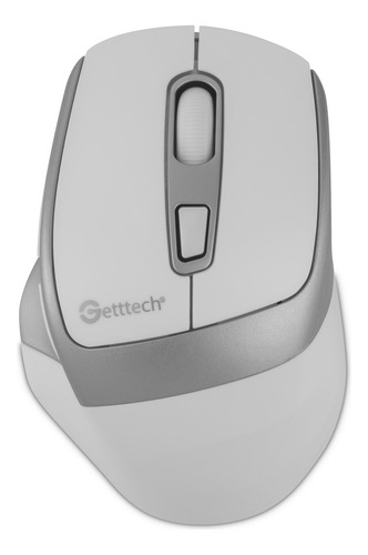 Mouse Ergonómico Getttech 1600dpi Óptico Bluetooth 2.4g
