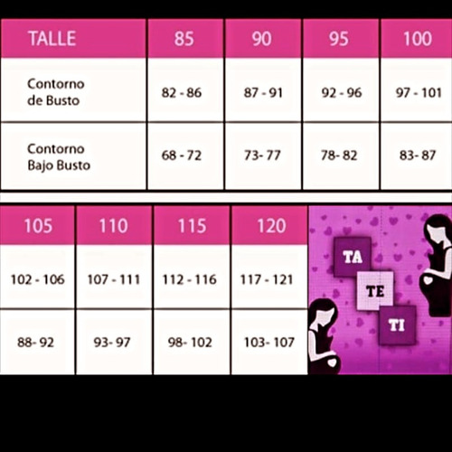 Pack 2 Corpiños Maternales Sin Aro Y 2 Bombachas Maternales