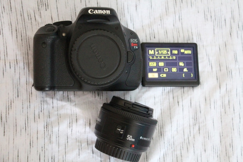 Canon T3i 600d Com Lente 50mm. A Vista 1499.