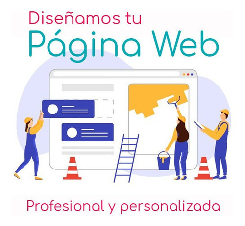 Diseño De Páginas Web Creativas Hosting Y Dominio Incluidos