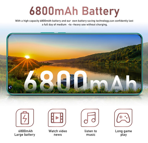 Imagen 3 de 10 de S21 Teléfono Inteligente De Pantalla Grande De 6.1 Pulgadas