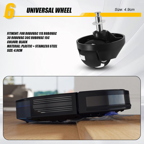 Rueda Universal Para Robovac 11s 30 30c 15c 12 25c