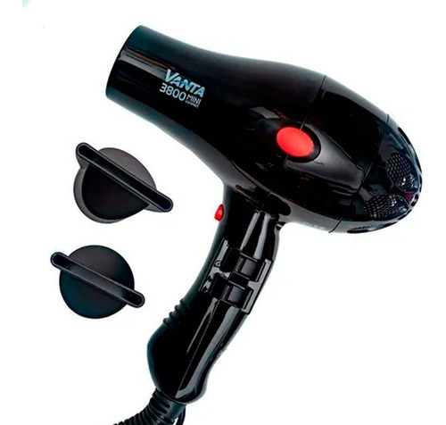 Secador De Pelo Profesional Vanta 3800 Mini 1800w Alisado 6c