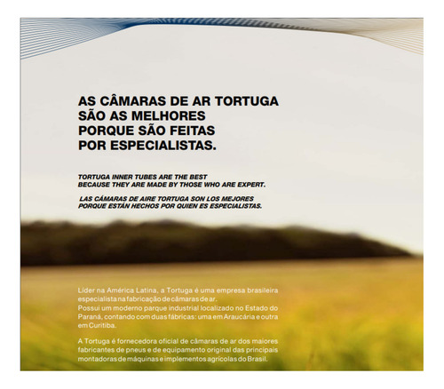 Câmara De Ar Tortuga 13.6 R38 15.5 R38 Tr218a Ag2338