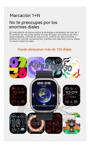 Reloj Inteligente Hk9 Ultra 2 S9 Navigation Call De 2 Gb