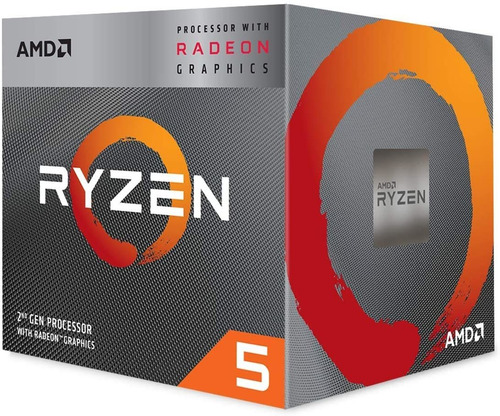 Procesador Amd Ryzen 5 3400g 4 Nucleos 8 Hilos Radeon Rx