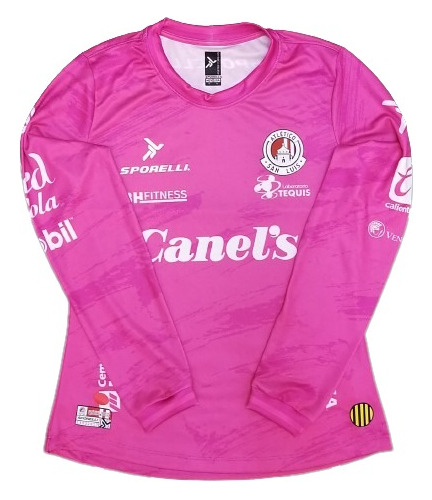 Atletico San Luis Jersey Rosa Manga Larga Sporelli Dama