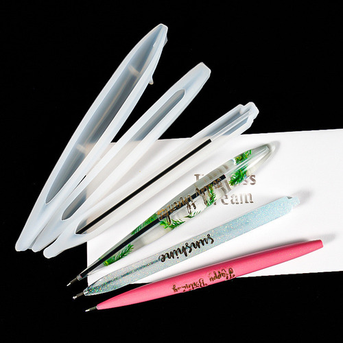 9 Moldes De Silicona Para Pluma Estilográfica Con 75 Recambi