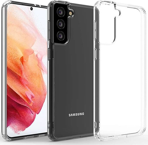 Restoo Samsung Galaxy S21 + Plus Case, Slim Clear Case With