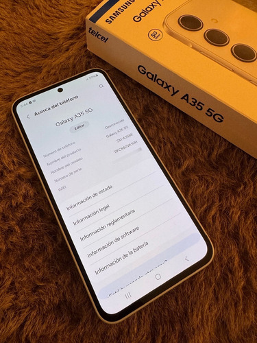 Celular Samsung Galaxy A35 5g. Gb, Azulado. Azul Claro (Usado)