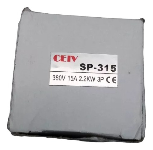 Interruptor Tipo Botonera 15amp,arrancador En Caja Metálica