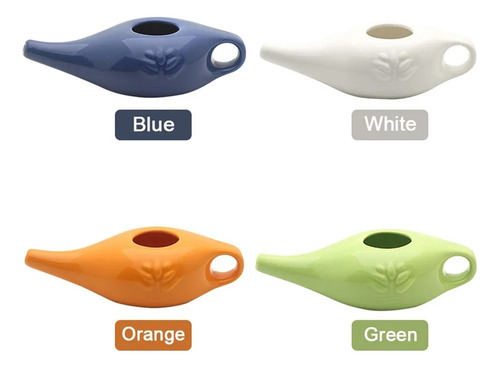 - Maceta De Cerámica Neti Pot De 250 Ml, Duradera, A Prueba