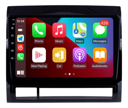 Estéreo 6+128gb 4g Para Toyota Tacoma 2006-2012 Qled Carplay