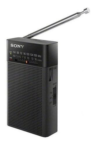 Radio Sony Icf-p26 Portatil Para Bolsillo Am Fm Pila Aa +