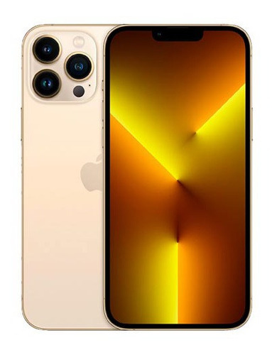 iPhone 13 Pro Max Apple (256gb) Dourado, Tela De 6,7 , 5g