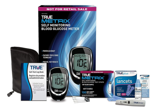 True Metrix® Kit De Inicio De Medidor Color Azul