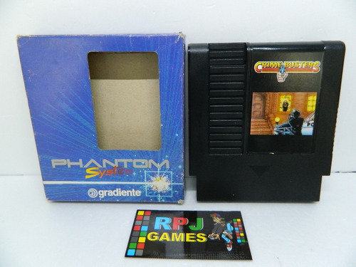 Crime Busters 72 Pinos Original Phantom System Gradiente Nes