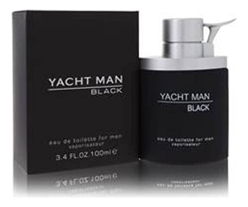 Yacht Man Black / Myrurgia Edt Spray 3.4 Oz (100 Ml) Zjn2c