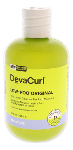 Limpador Devacurl Low-poo Original 355ml Para Unissex