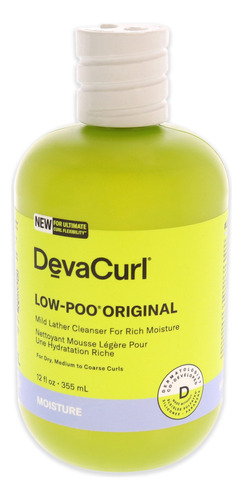 Limpiador Devacurl Low-poo Original 355 Ml Para Unisex