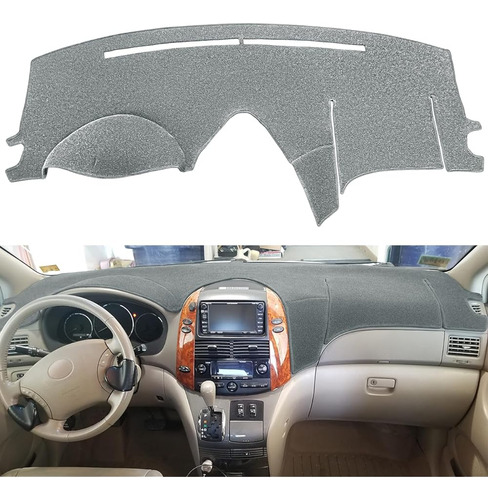 Fcovergurus Dash Cover Mat Custom Fit Para Toyota Sienna 200