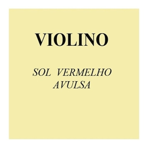 Corda Sol Avulsa Para Violino 4/4 Mauro Calixto