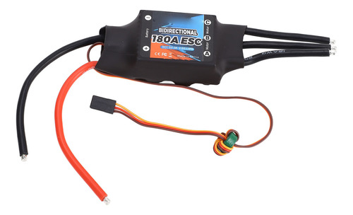 Bidireccional 180a Esc Negro Sin Escobillas 2 6s Lipo 5v 3a